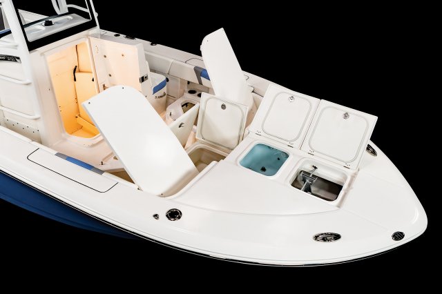 2025 R266 Cayman Sky Deck Bow Storage