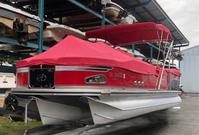 Used 2012  powered Avalon Pontoon Boat for sale
