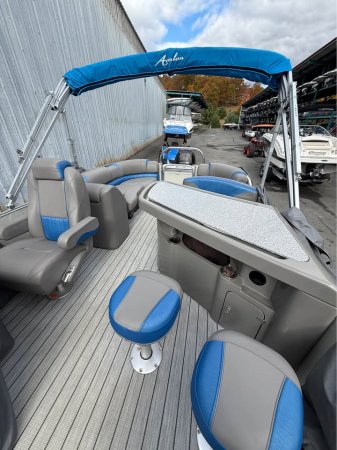 Pre-Owned 2021 Avalon Pontoon 2785 Catalina Platinum Entertainer for sale
