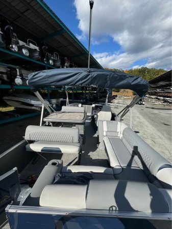 Pre-Owned 2025  powered Avalon Pontoon Boat for sale