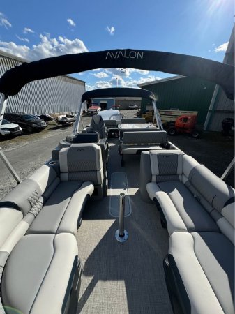 Pre-Owned 2025 Avalon Pontoon Power Boat for sale