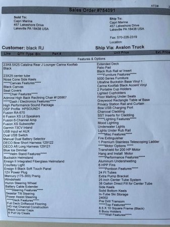 Used 2024  powered Avalon Pontoon Boat for sale