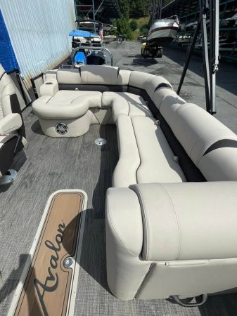 Used 2024  powered Avalon Pontoon Boat for sale