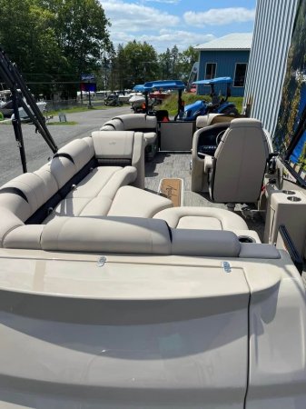 Used 2024  powered Avalon Pontoon Boat for sale