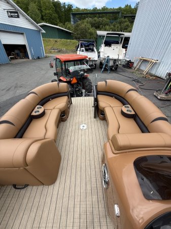 Used 2023  powered Avalon Pontoon Boat for sale