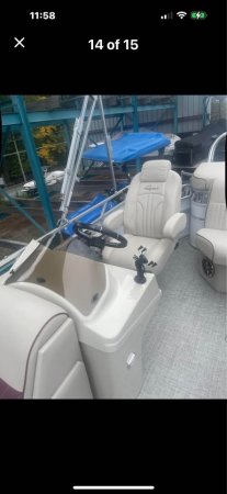 Used 2022  powered Qwest Pontoons Boat for sale