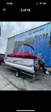 Used 2022 Qwest Pontoons Power Boat for sale