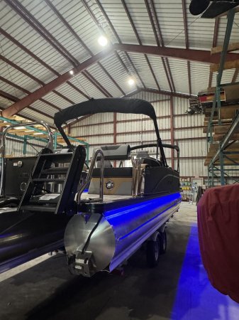 Pre-Owned 2025 Avalon Pontoon BOATS BRAND NEW CATALINA PLATINUM QUALD LOUNGE SHIFT for sale